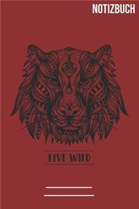 Notizbuch Mandala Tiger