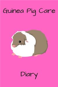 Guinea Pig Care Diary