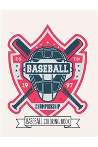 Baseball Coloring Book