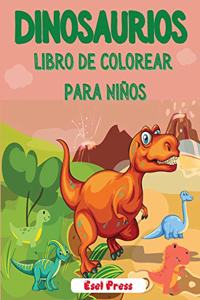 Dinosaurios Libro de Colorear para Niños