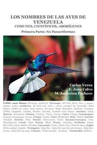 Nombres de las Aves de Venezuela