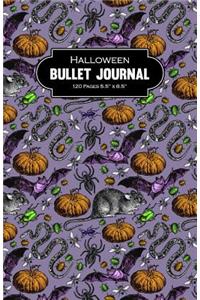 Halloween Bullet Journal 120 Pages 5.5 X 8.5