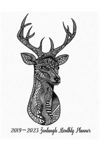 2019-2023 Zentangle Monthly Planner