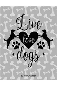 Live Love Dogs 2019 Planner