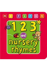 My First 123 and Nursery Rhymes Bumper Board Book