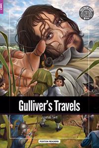 Gulliver's Travels - Foxton Reader Level-2 (600 Headwords A2/B1) with free online AUDIO