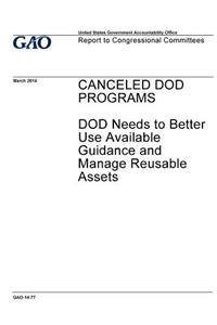 Canceled DOD programs