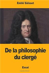 de la Philosophie Du Clerge