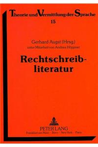 Rechtschreibliteratur