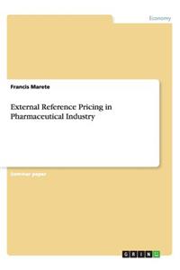 External Reference Pricing in Pharmaceutical Industry