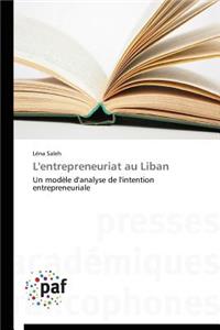 L'Entrepreneuriat Au Liban