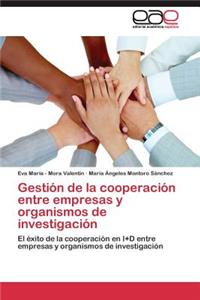 Gestión de la cooperación entre empresas y organismos de investigación