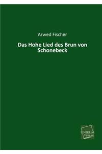 Hohe Lied Des Brun Von Schonebeck