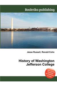 History of Washington Jefferson College