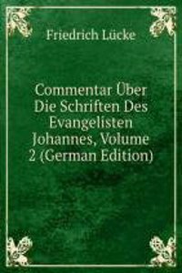 Commentar Uber Die Schriften Des Evangelisten Johannes, Volume 2 (German Edition)