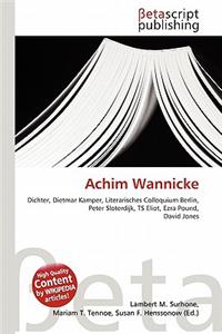 Achim Wannicke