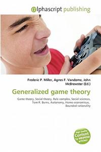 Generalized Game Theory