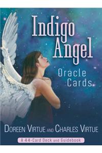 Indigo Angel Oracle Cards: A 44-Card Deck