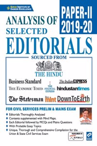 Analysis of Selected Editorials Paper-2 (2019-2020)