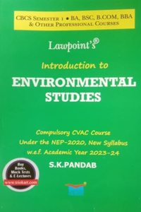 Introduction to Environmental Studies For CBCS Semester 1 (As per New Syllabus NEP, 2020)
