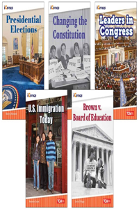 Icivics Grade 5: Leadership & Responsibility 5-Book Set