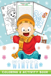 winter activity & coloring book