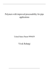 Polymers with improved processability for pipe applications