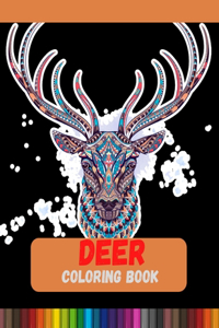 Deer Coloring Book