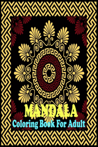 Mandala coloring Book For adult