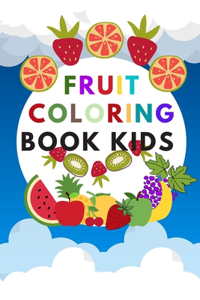 fruit coloring book kids