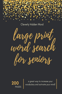 large print word search for seniors