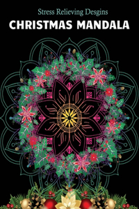 Christmas Mandala Stress relieving designs