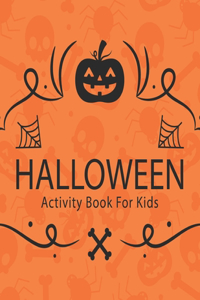 Halloween Activity Book For Kids
