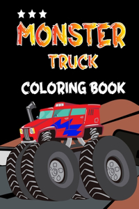 Monster Truck Coloring Book