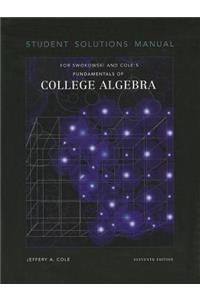 SSM Fund of Coll Alg 11e
