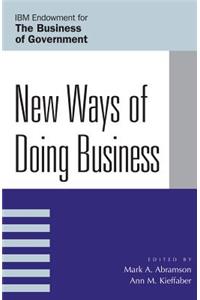 New Ways of Doing Business