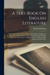 Text-Book On English Literature