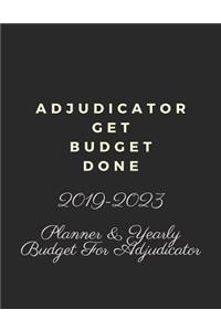 Adjudicator Get Budget Done