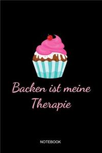Backen Ist Meine Therapie Notebook