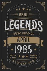 Real Legendes were born in April 1985