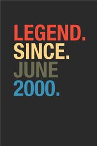 Legend Since June 2000