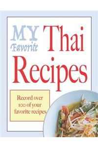 My favorite Thai recipes