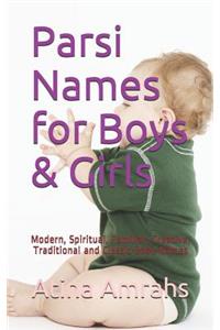 Parsi Names for Boys & Girls