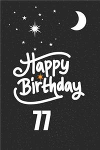 Happy birthday 77
