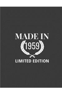 Made in 1959 Limited Edition