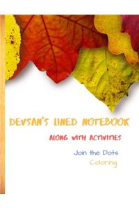 Devsan's Lined notebook