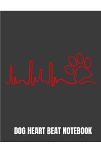 Dog Heart Beat Notebook