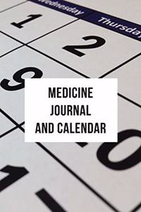Medicine Journal And Calendar