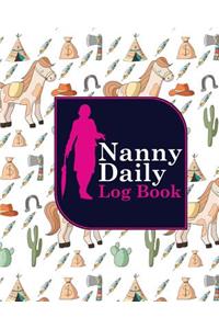 Nanny Daily Log Book