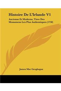 Histoire De L'Irlande V1